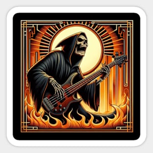 Grim Reaper Bass line. Sticker